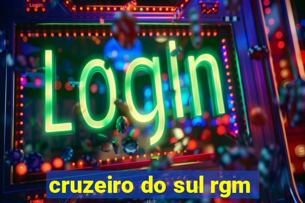 cruzeiro do sul rgm